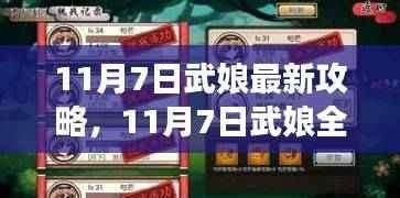 11月7日武娘游戏秘籍大揭秘,最新攻略助你轻松掌握!