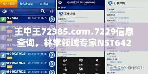 王中王72385.cσm.7229信息查询，林学领域专家NST642.54探索
