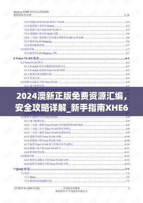 2024澳新正版免费资源汇编,安全攻略详解_新手指南XHE606.13