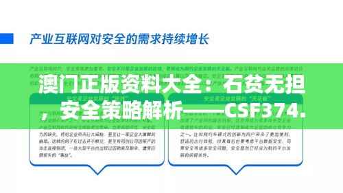 澳门正版资料大全:石贫无担,安全策略解析——CSF374.16专属版