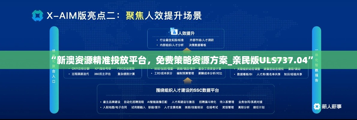 “新澳资源精准投放平台，免费策略资源方案_亲民版ULS737.04”