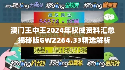 澳门王中王2024年权威资料汇总_揭秘版GWZ264.33精选解析