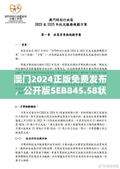 澳门2024正版免费发布，公开版SEB845.58状况解析与评估