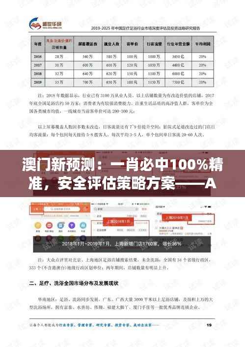 澳门新预测：一肖必中100%精准，安全评估策略方案——APV597.58升级版