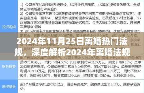 深度解析2024年离婚法规变迁,热门法规下的离婚体验与考量