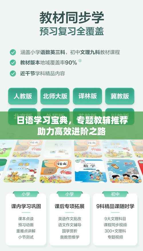日语学习宝典,专题教辅推荐助力高效进阶之路