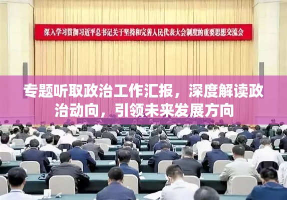专题听取政治工作汇报,深度解读政治动向,引领未来发展方向