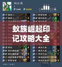 蚁族崛起印记攻略大全,最新指南助你轻松掌握!