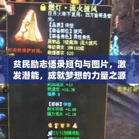 贫民励志语录短句与图片,激发潜能,成就梦想的力量之源