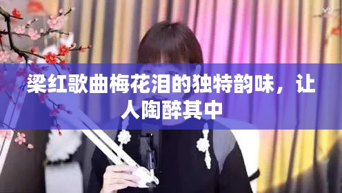 梁红歌曲梅花泪的独特韵味，让人陶醉其中